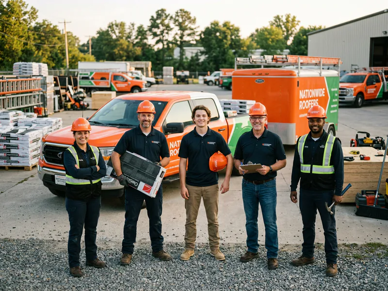 Natiowide Roofers - roof installation in Charlottesville near me